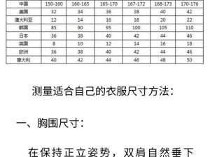 欧洲码和亚洲码的尺码区别 欧洲码和亚洲码的尺码标准有何不同？