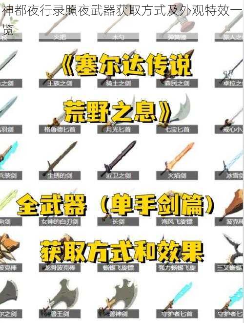 神都夜行录照夜武器获取方式及外观特效一览