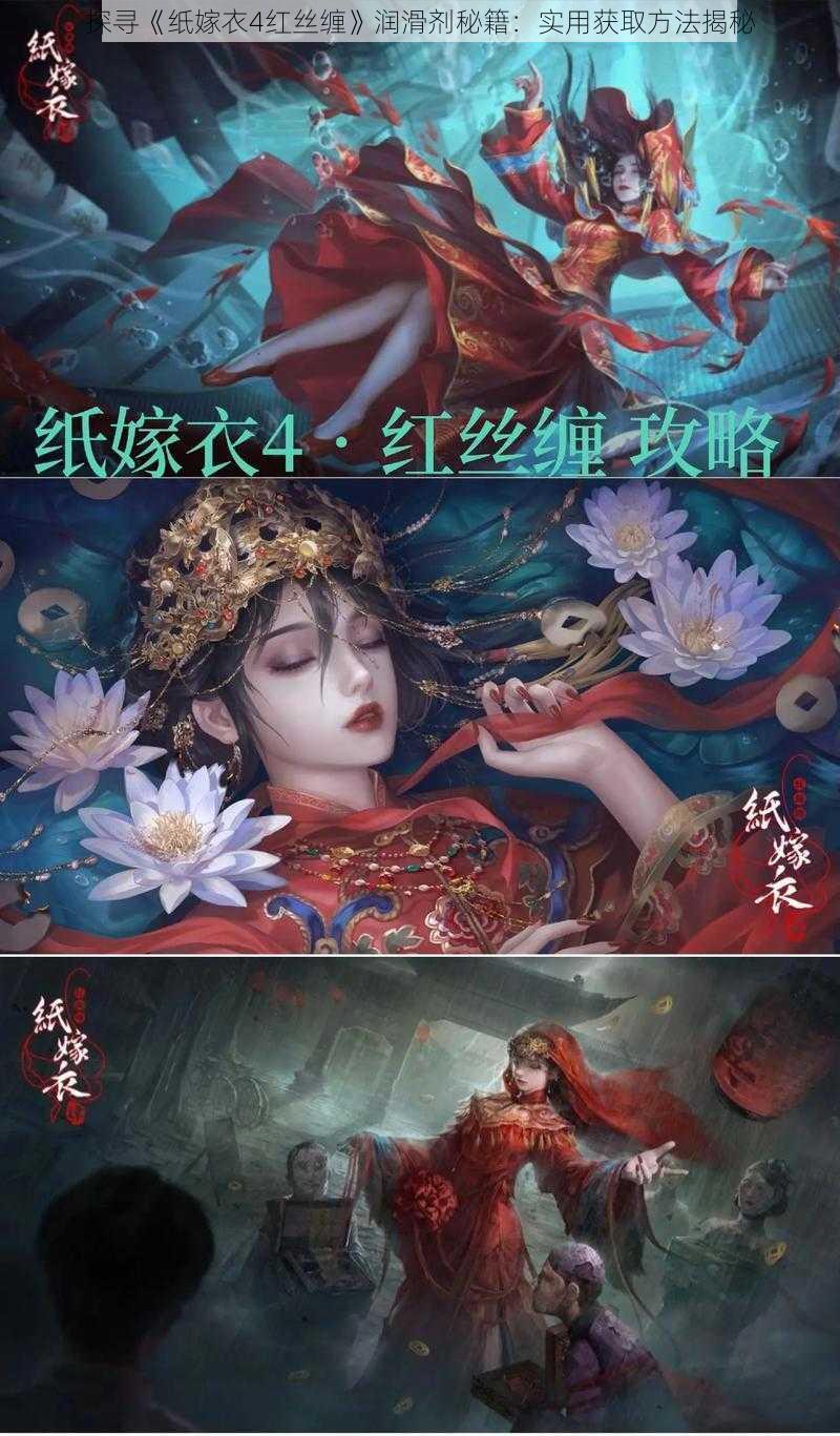 探寻《纸嫁衣4红丝缠》润滑剂秘籍：实用获取方法揭秘