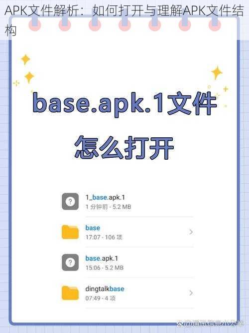 APK文件解析：如何打开与理解APK文件结构