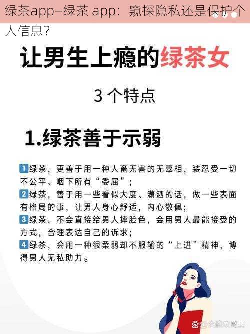 绿茶app—绿茶 app：窥探隐私还是保护个人信息？