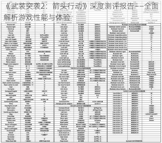 《武装突袭2：箭头行动》深度测评报告——全面解析游戏性能与体验