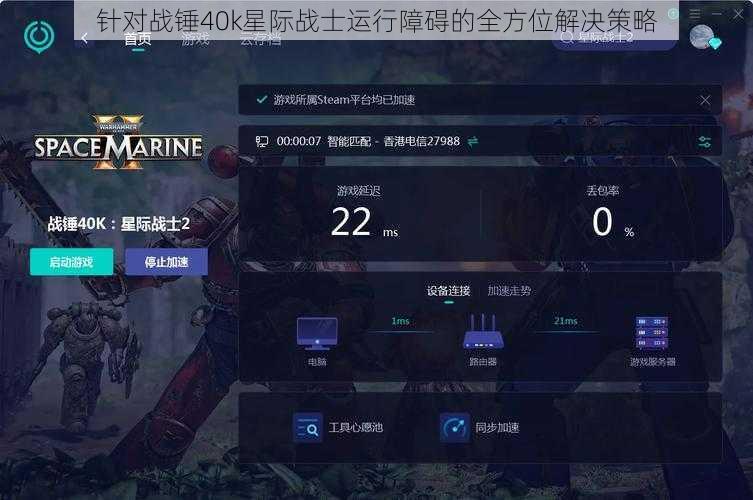 针对战锤40k星际战士运行障碍的全方位解决策略