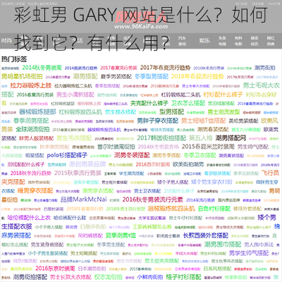 彩虹男 GARY 网站是什么？如何找到它？有什么用？