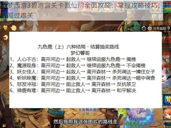 造梦西游3碧游宫关卡戮仙门全面攻略：掌握攻略技巧，轻松闯过难关